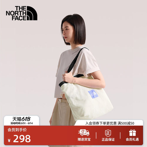 北面男女轻便自收纳托特包