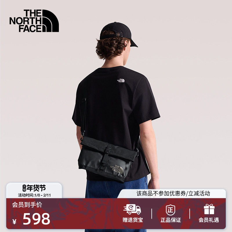 北面Base Camp 4L休闲单肩背包斜挎包男女户外TheNo