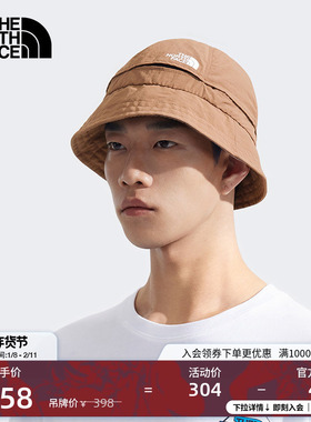 北面男女同款盆帽运动帽户外遮阳旅行透气新款TheNorthFace|8DJX