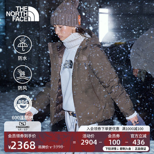 北面女TNF 8FJY Range防水棉羽混合羽绒服保暖鹅绒TheNorthFace