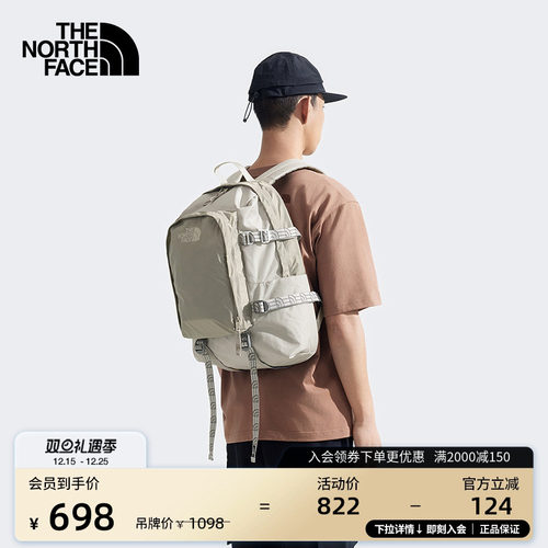 北面男女同款城市双肩背包