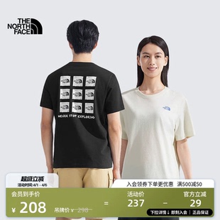 北面男女同款 款 经典 8EY8 T恤户外新款 TheNorthFace 纯棉短袖