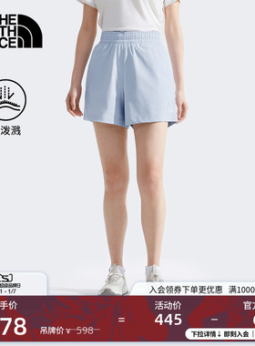 北面女Class V防泼水休闲短裤户外徒步夏新款TheNorthFace|8DFN
