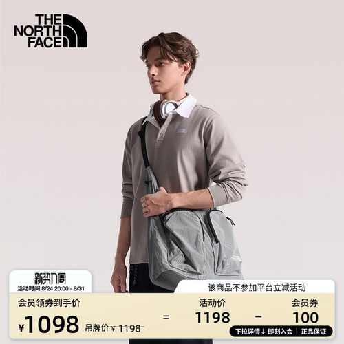 北面男女同款便携托特包