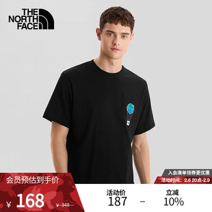 上新 T恤情侣款 7WDI TheNorthFace北面短袖 户外舒爽透气春季