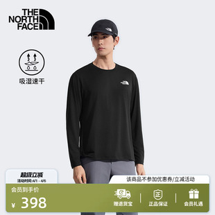 T恤男运动户外吸湿透气TheNorthFace 8DG5 7速干衣长袖 北面24