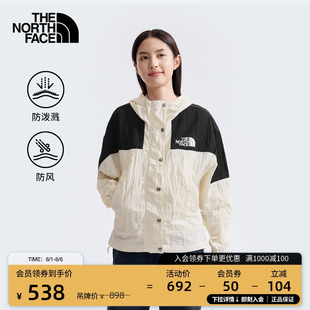 北面女Mountain防风夹克防风防泼水秋季 81RX 户外TheNorthFace