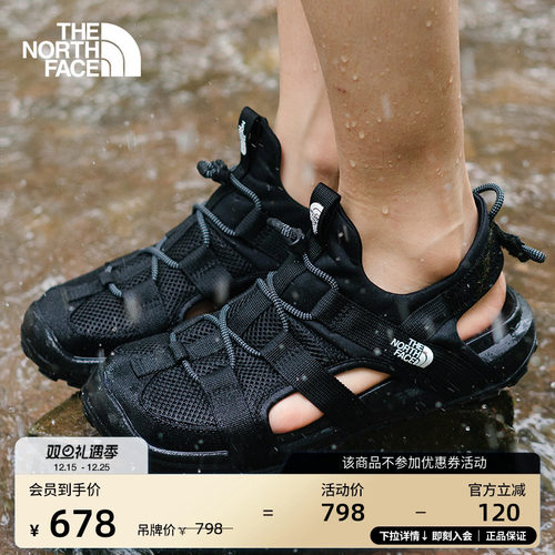 北面女轻便户外溯溪鞋凉鞋