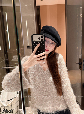 小侨jofay 星空欲望都市毛衣 秋冬新款慵懒宽松氛围感毛衣上衣女