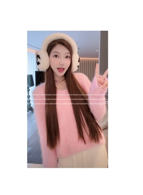 【CHASINGLIGHT】“冬天毛衣”羊毛+羊驼毛 高高货 百搭好看M1023