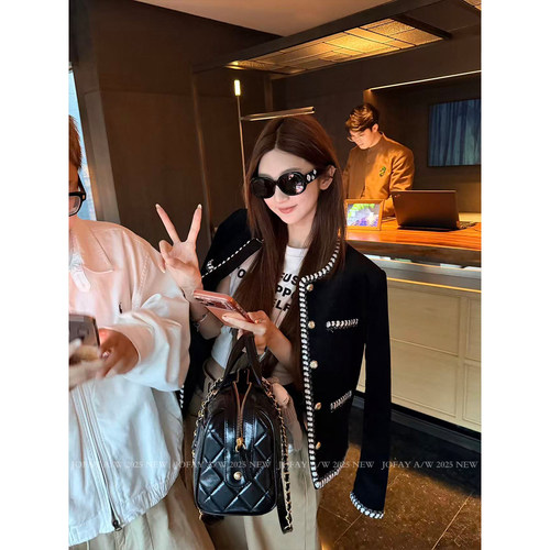 小侨JOFAY |富养小女儿 |重工粗花呢编织小香 W2859