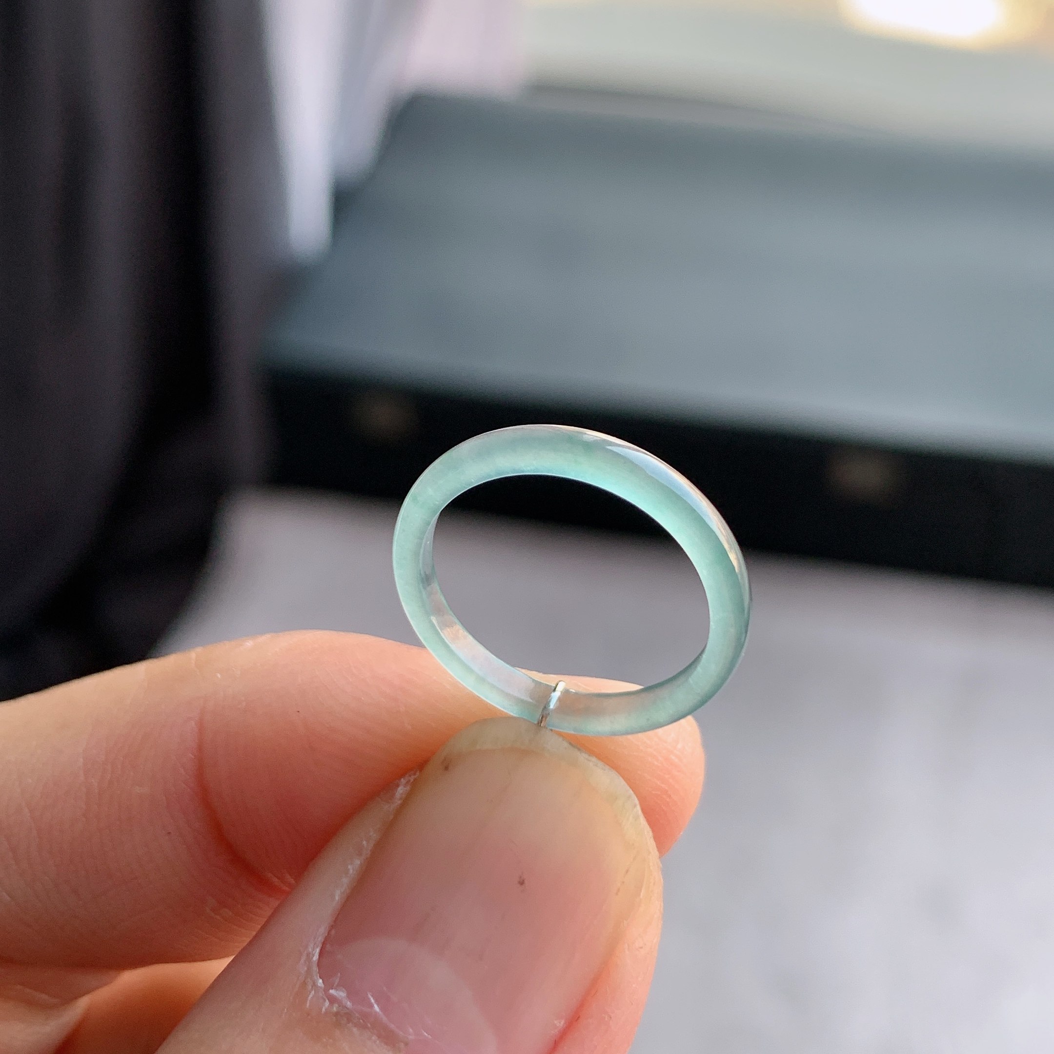 天然A货翡翠 冰种8号白月光戒指指环戒圈62300801,珠宝/钻石/翡翠,戒指/指环,淘宝优惠券,粉丝福利购,淘宝优惠卷