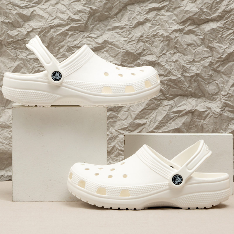 Crocs卡骆驰洞洞鞋男款2025新款舒适春夏外穿涉水沙滩凉拖鞋女款