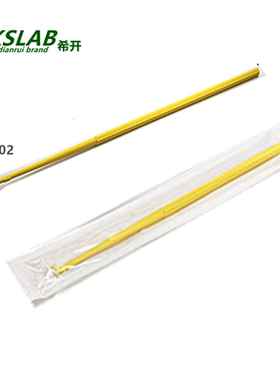 CKSLAB希开 810002 细胞刮刀 黄色 独立包装长度300MM 宽度2 0MM