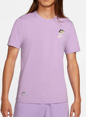 Nike/耐克正品夏季新款男子运动圆领休闲短袖T恤DJ1569-589