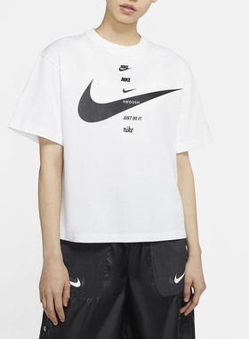 Nike/耐克正品新款 SPORTSWEAR 女子休闲短袖T恤上衣 CU5683
