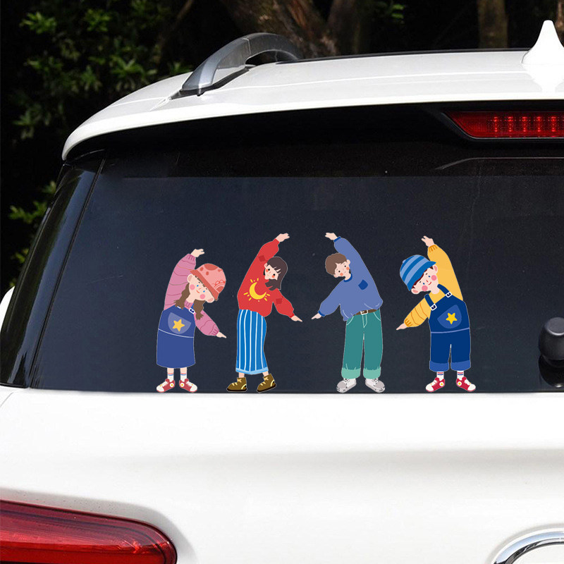 一家人车贴创意个性汽车装饰贴纸一家三口四口后窗玻璃贴画防水潮,汽车用品/电子/清洗/改装,汽车装饰贴/反光贴,淘宝优惠券,粉丝福利购,淘宝优惠卷