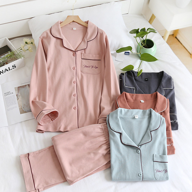 一家三口亲子男女士情侣睡衣套装