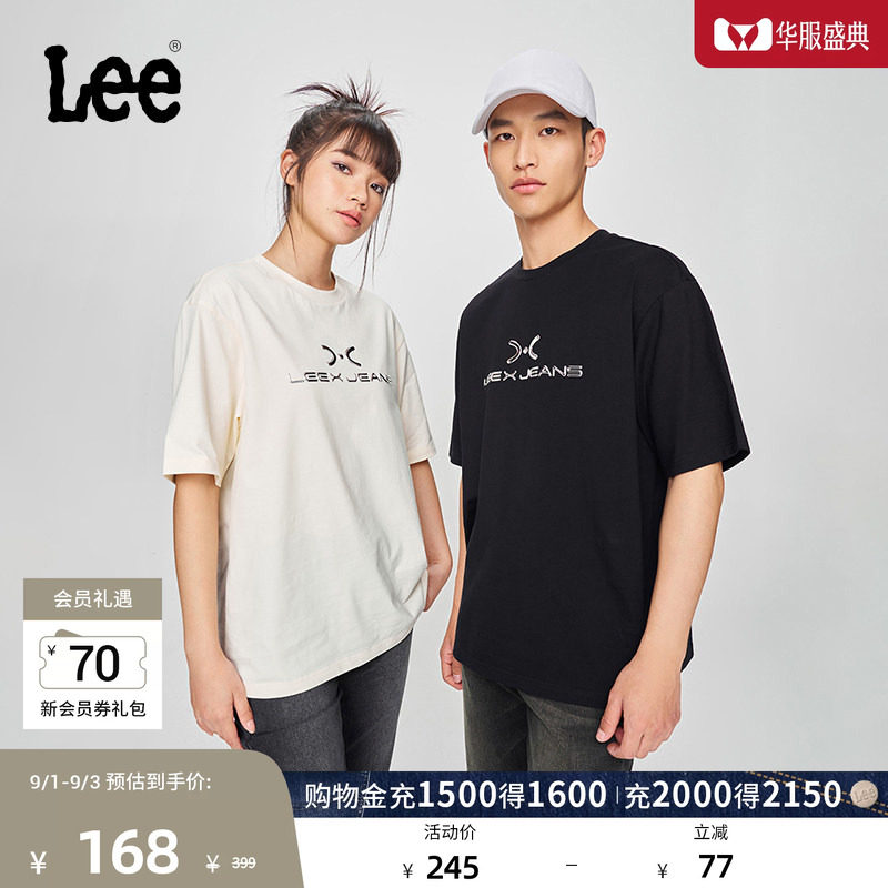 Lee舒适版圆领短袖T恤图片