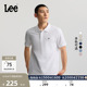 polo衫 Lee标准版 复古撞色短袖 翻领小Logo徽标男士 休闲潮流 经典