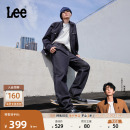 Lee25冬宽松直筒不易褪色磨毛男牛仔裤 张凌赫代言 潮 预售