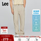 商场同款 25新品 601宽松中腰直筒轻薄男工装 Lee凉凉裤 休闲布裤 潮流