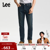 复古深蓝色男 标准中腰726直筒牛仔裤 张凌赫代言 Lee26春夏新品