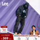 Lee25秋冬新726标准中腰直筒五袋款 张凌赫代言 黑灰色男牛仔裤