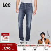 中腰直筒复古深蓝色男牛仔裤 723修身 张凌赫代言 Lee25秋冬新品