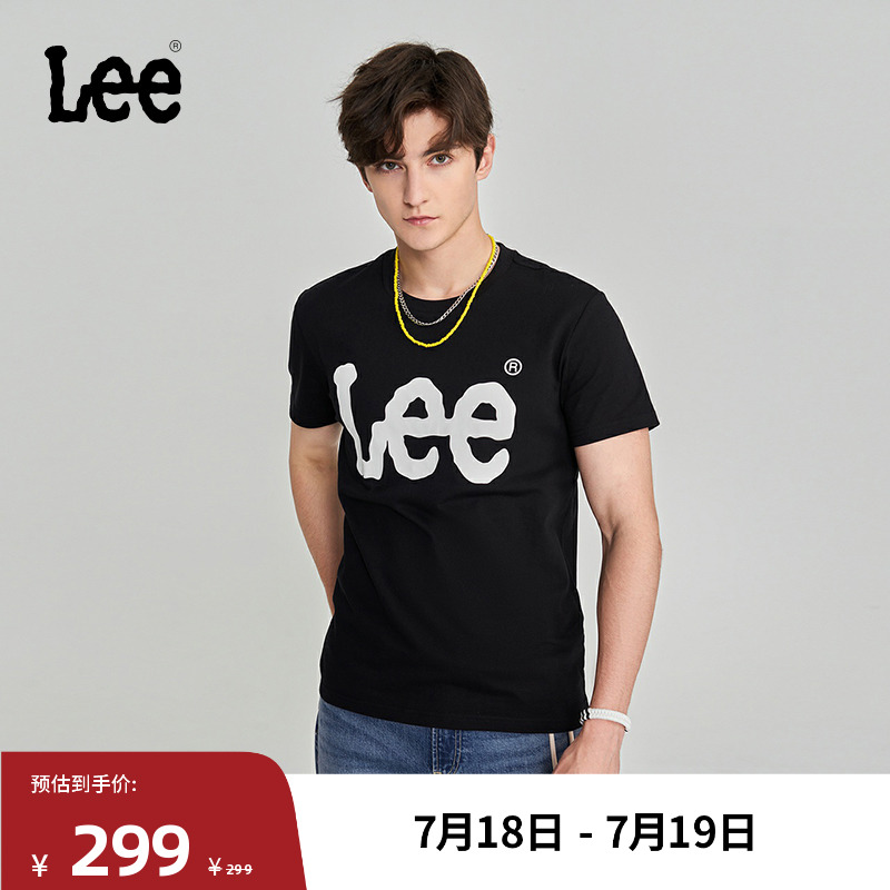 柔软棉质面料 胸前经典大Logo印花