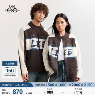 Lee IndiGO × ANGEL CHEN联名系列商场款 毛衣 男女同款