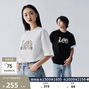 男女短袖 T恤LUT0113293RX 舒适版 Lee商场同款 MIGHTY JAXX联名