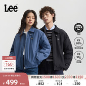 Lee舒适版 飞行夹克羽绒服休闲LUT0109512RZ 翻领小Logo织标男女款