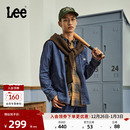 翻领经典 牛仔衬衫 工装 长袖 日常休闲潮流LMT009 设计男士 Lee标准版