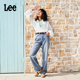 429中腰直脚天丝浅蓝色女士牛仔裤 Lee凉凉裤 潮流 张凌赫代言