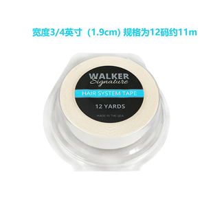 Walker Signature Tape 3/4‘’ wide X 12 yard roll 假发双