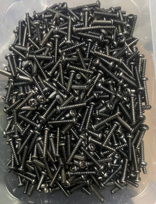 100只价格 8.8级强度 十字圆头自攻螺丝 M3x16mm