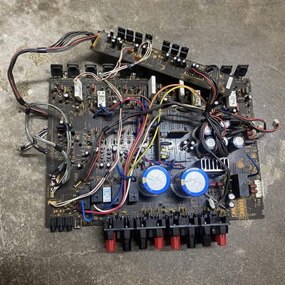 当材料卖不包用 进口拆机功放板 C4468 A1695 71V10000UF