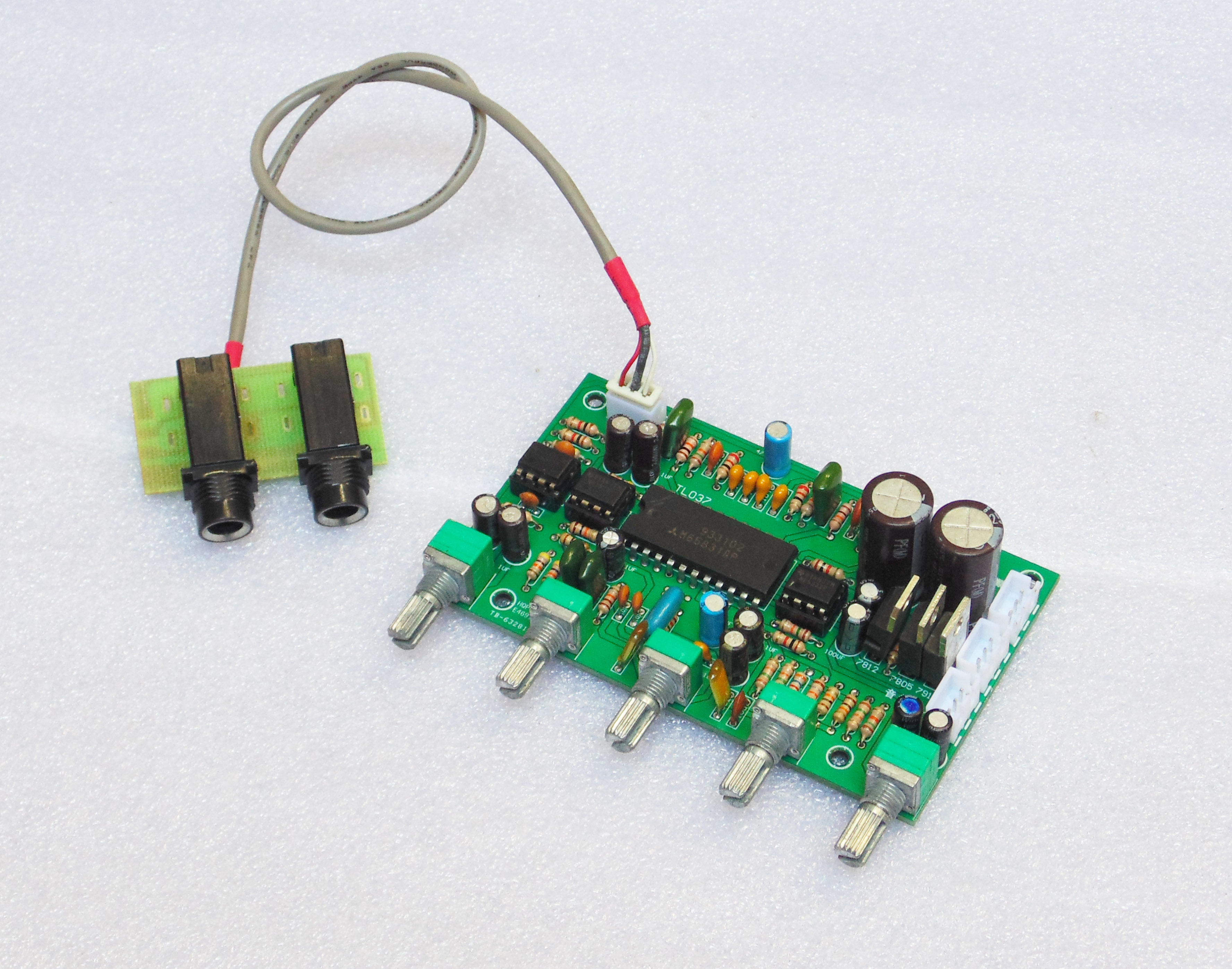 原装日本三菱m65831麦克风混响板