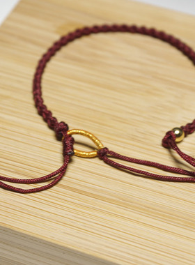 情侣手工编织半成品手绳女士手链