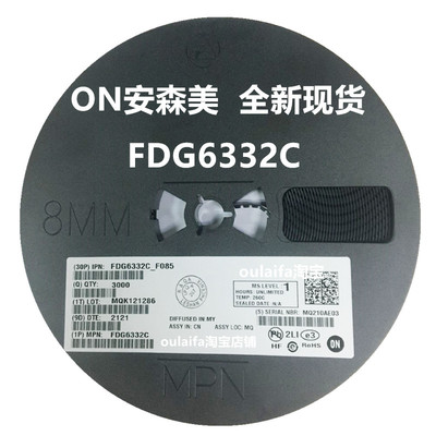 包邮10只 FDG6332C 丝印32 贴片SOT-363 SC70-6 N+P沟道双路MOS管