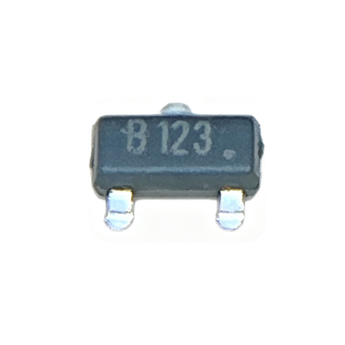 拍1件=10只 BSS123 丝印123 N沟道100V 170MA场效应管MOS长电全新