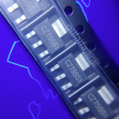1件=10只 CZT5551 ZT5551 贴片SOT-223 NPN 600MA 180V晶体三极管
