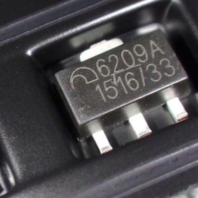 1件20只 ME6209A33PG ME6209A-33 6209A SOT-89 LDO稳压芯片 3.3V