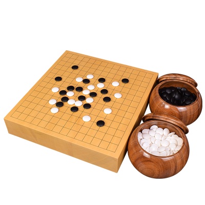 熊须15路香榧木拼接碁盘