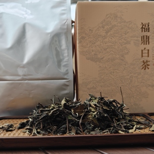 2014年珍藏款 寿眉福鼎白茶原产地品质茶香花香冲泡煮茶500g礼盒装