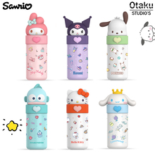 三丽鸥公仔保温杯316不锈钢美乐蒂儿童水杯库洛米玉桂狗直饮杯萌