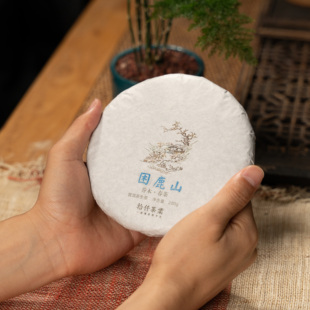 茶山直供《困鹿山》2021年春普洱茶生茶200克茶饼8克试饮装