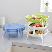 rổ nhựa đựng trái cây Món ăn món ăn món ăn nhân tạo nhà bếp nấu ăn cung cấp nhỏ cửa hàng vật liệu chính cấu hình đồ dùng phụ kiện khách sạn khay nhiều lớp - Trang chủ kệ để đồ