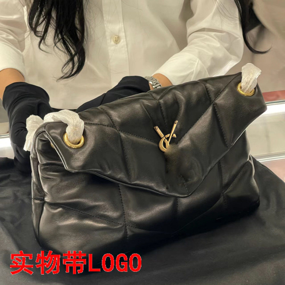 高版本信封腋下包杨树林女包邮差包云朵包单肩斜挎包小羊皮链条包